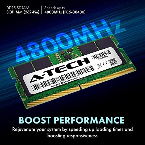 ערכת A-TECH 32GB RAM תואם למחשב נייד למשחקים ACER NITRO 5 | DDR5 4800MHz PC5-38400 SODIMM 1.1V 262 פינים שאינו